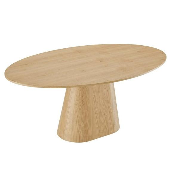 ESTETICA FURNITURE Modway Provision 75" Oval Dining Table