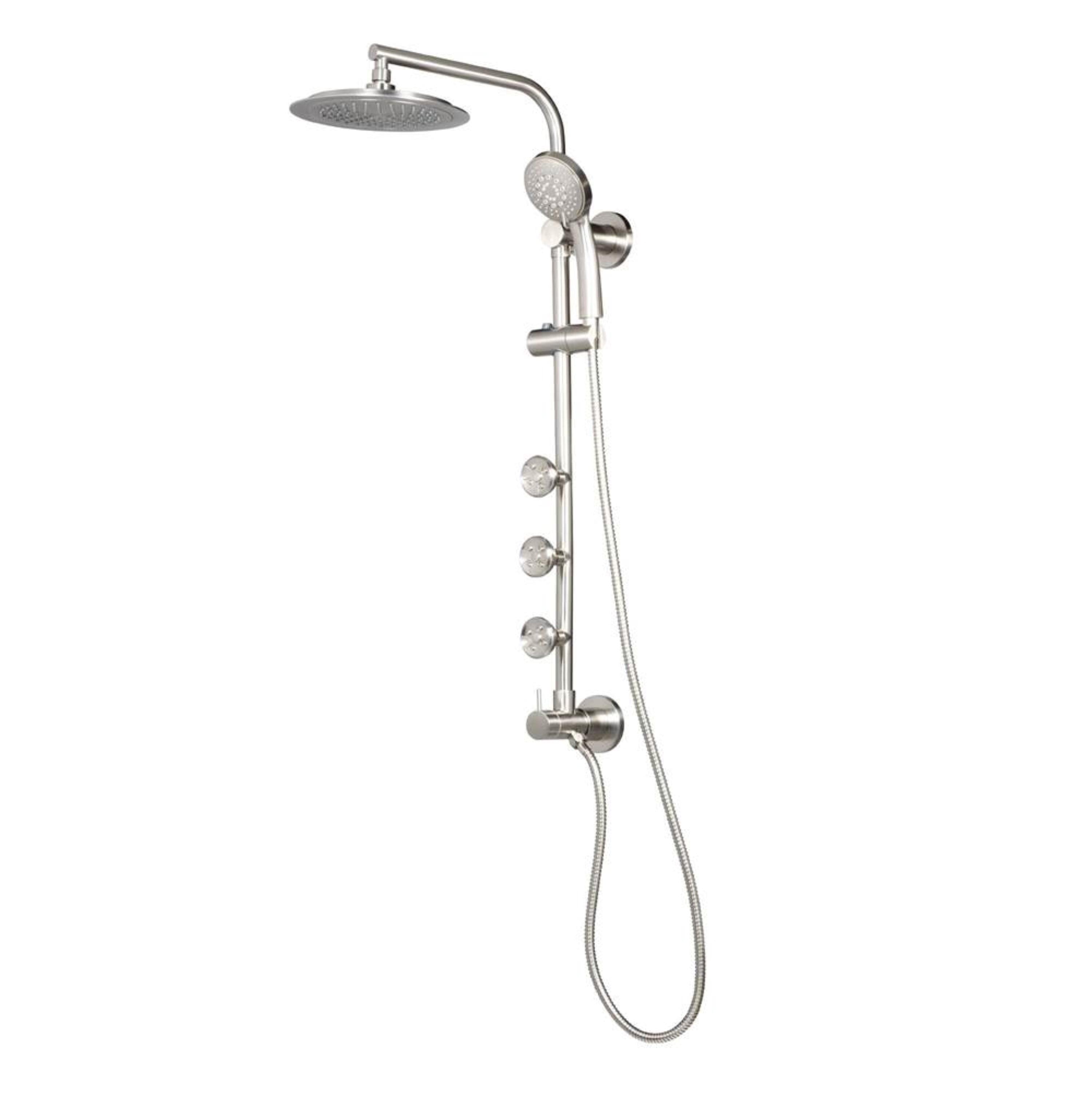 Pulse Showerspas 1089-BN Lanai Complete Shower System 2.5 GPM