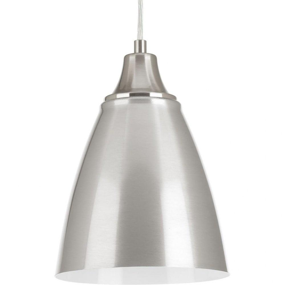 Brushed Nickel 9W LED Mini Pendant Light