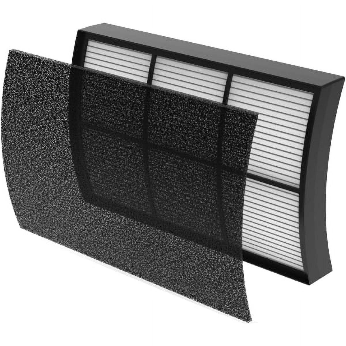 Pure Enrichment Pure Zone 2-in-1 True HEPA Air Filter: Captures Dust, Smoke, Pet Dander, Mold, Odors, Pollen, 5.75" Height