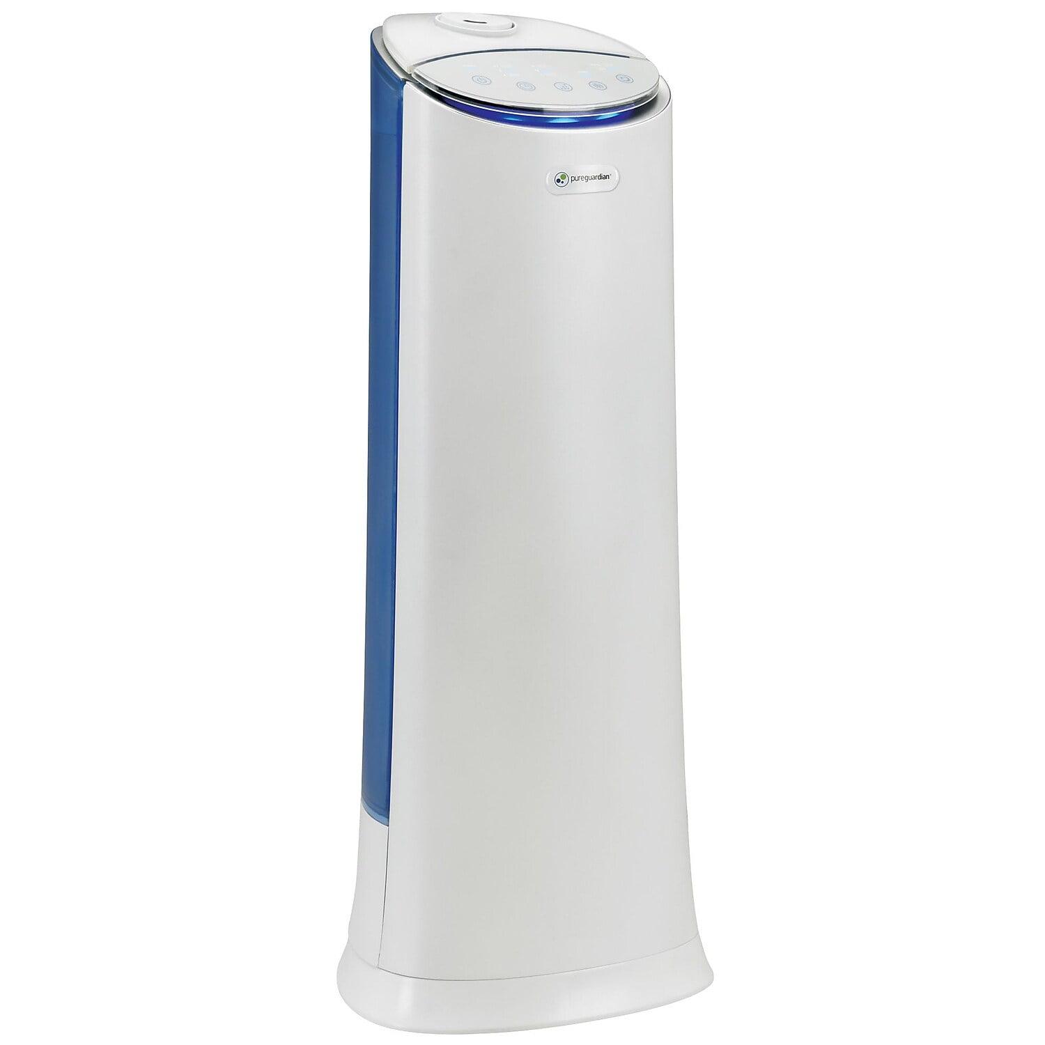 Guardian Technologies 1.5 Gallons Dual Mist Ultrasonic Tower Humidifier for 460 Cubic Feet