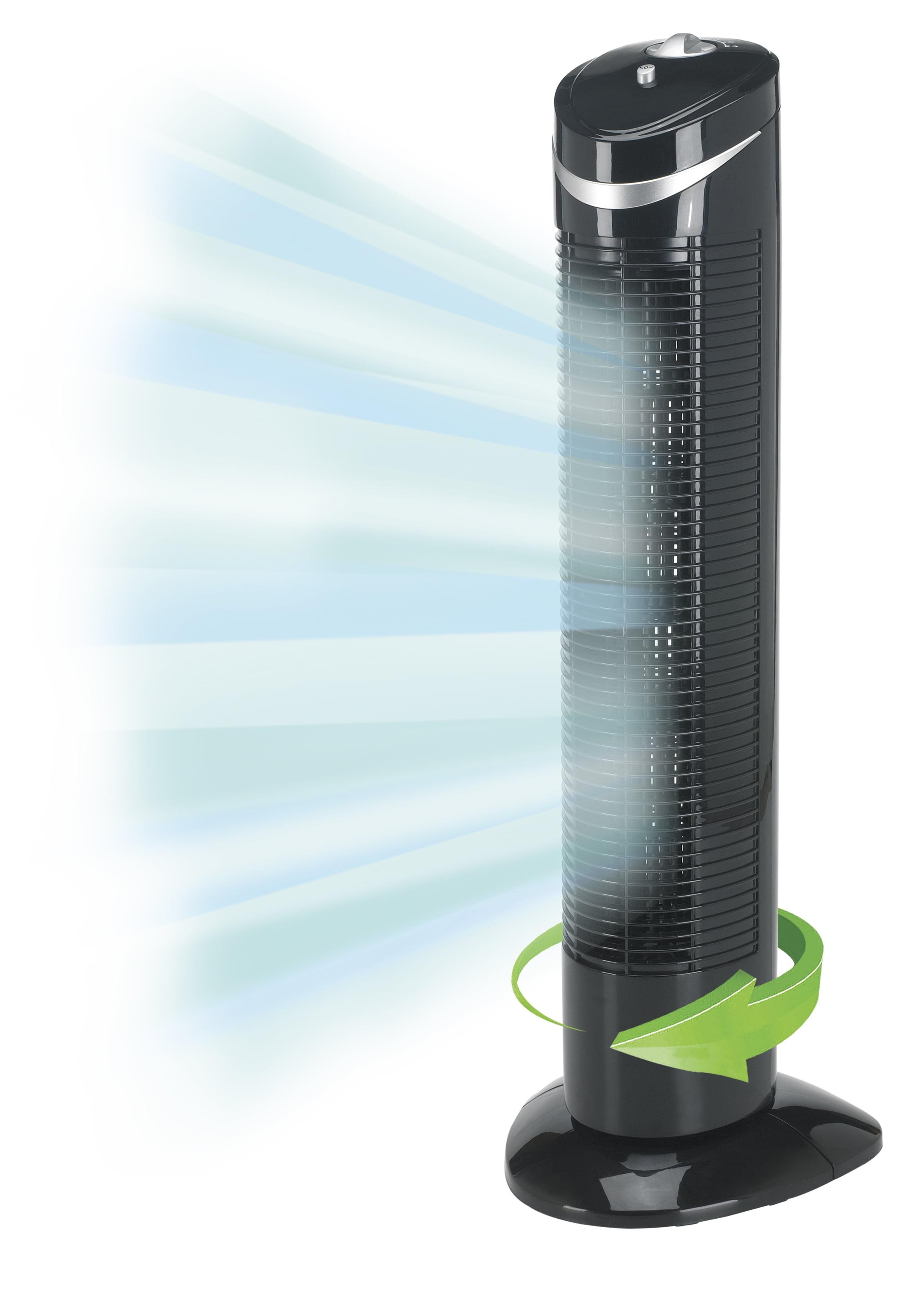 PureGuardian 29" Oscillating 3-Speed Space-Saving Tower Fan, TF2113B, New