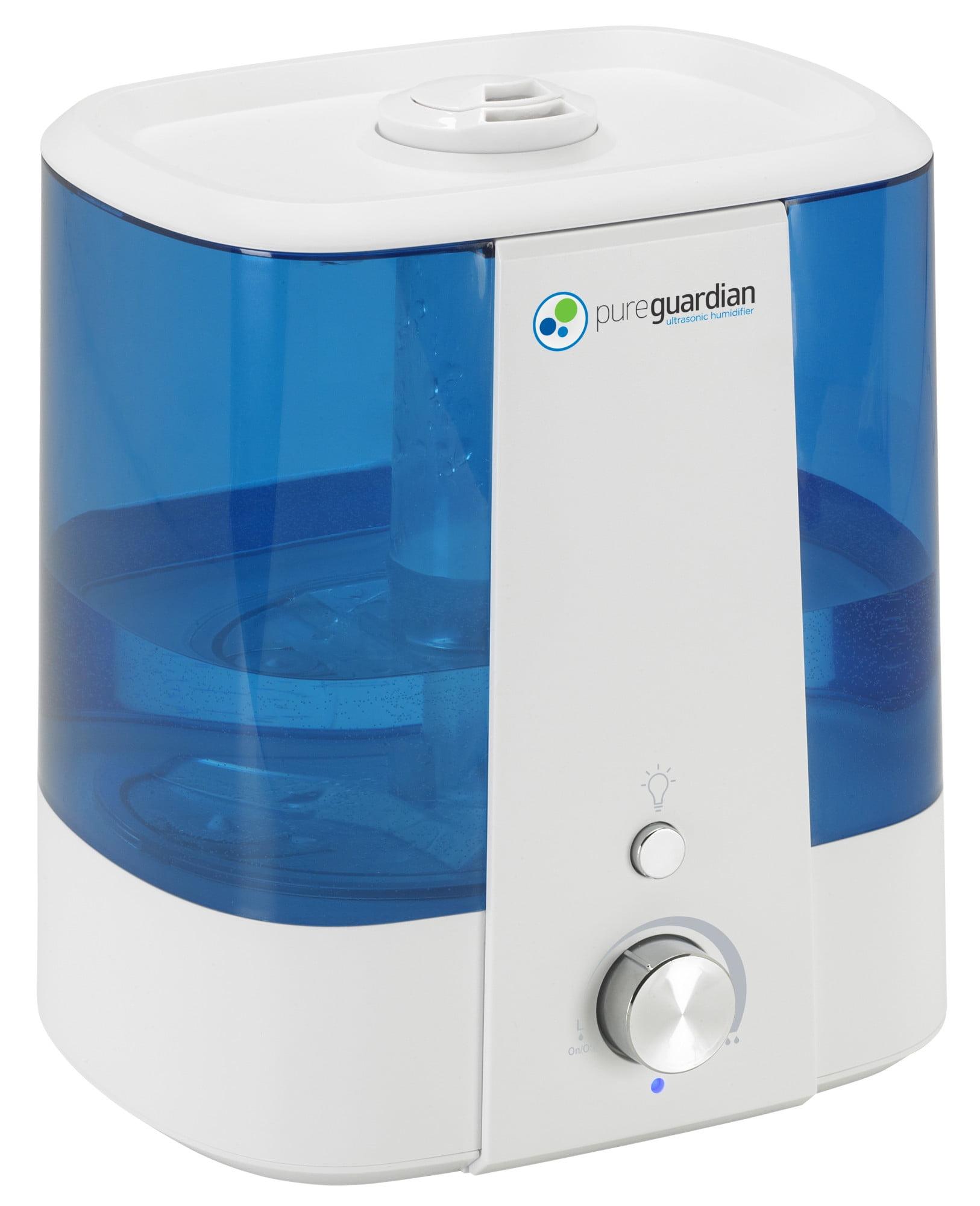 1.5 Gallon Blue and White Ultrasonic Cool Mist Humidifier