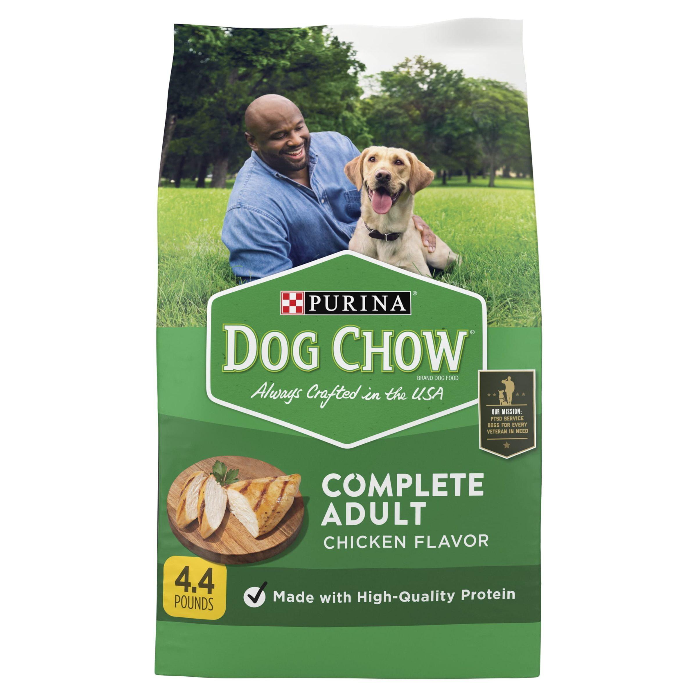 Purina Dog Chow with Real Chicken Adult Complete & Balanced Dry Dog Food - 4.4lbs