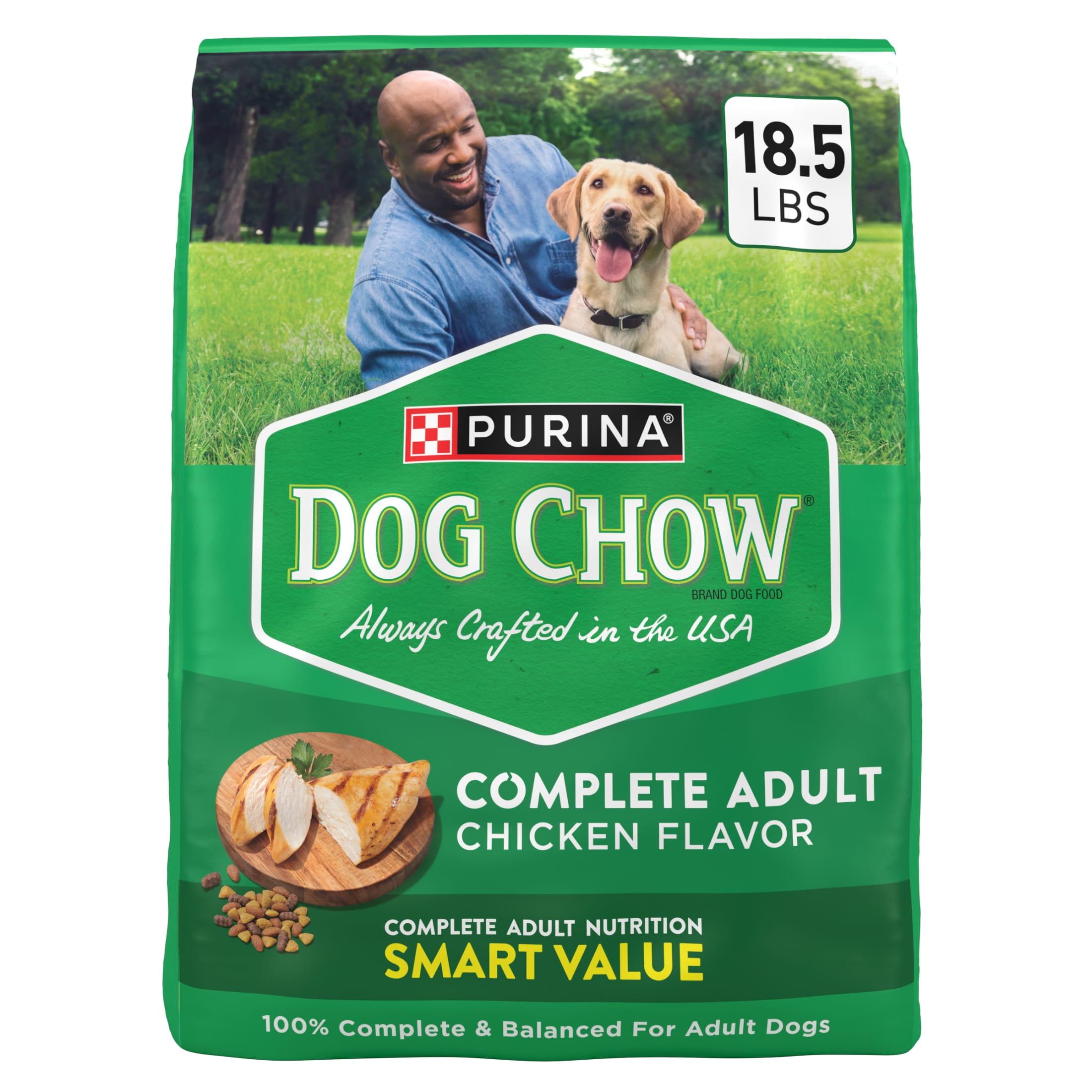 Purina Dog Chow with Real Chicken Adult Complete & Balanced Dry Dog Food