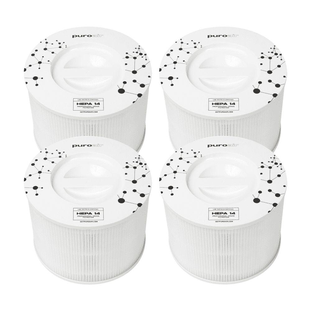 PuroAir 240 Replacement Filter - HEPA Air Filter for PuroAir 240 Air Purifier (4 pack)