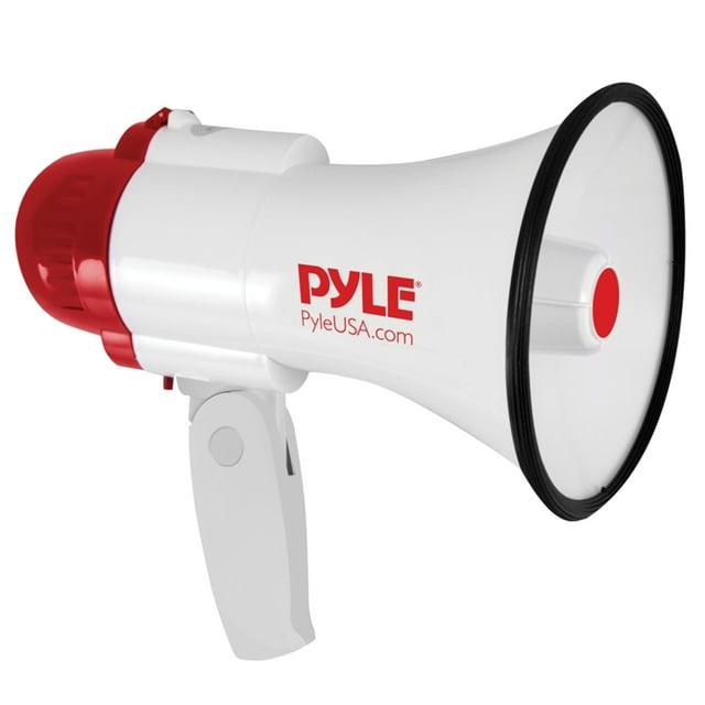 Pyle Pro Handheld Megaphone Bull Horn with Siren and Voice Recorder | PMP35R