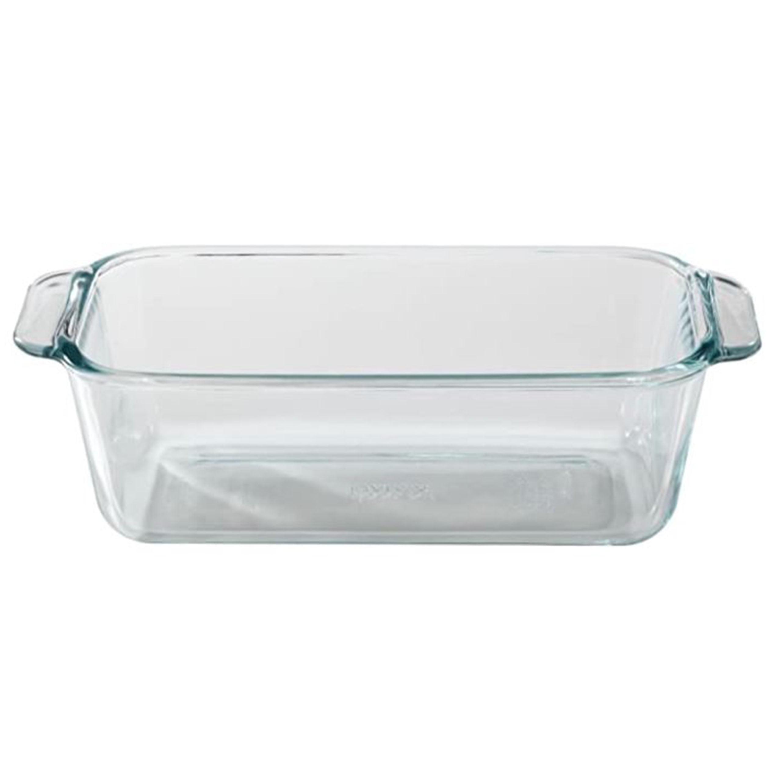 Pyrex Clear Glass 1.5 Quart Loaf Baking Dish