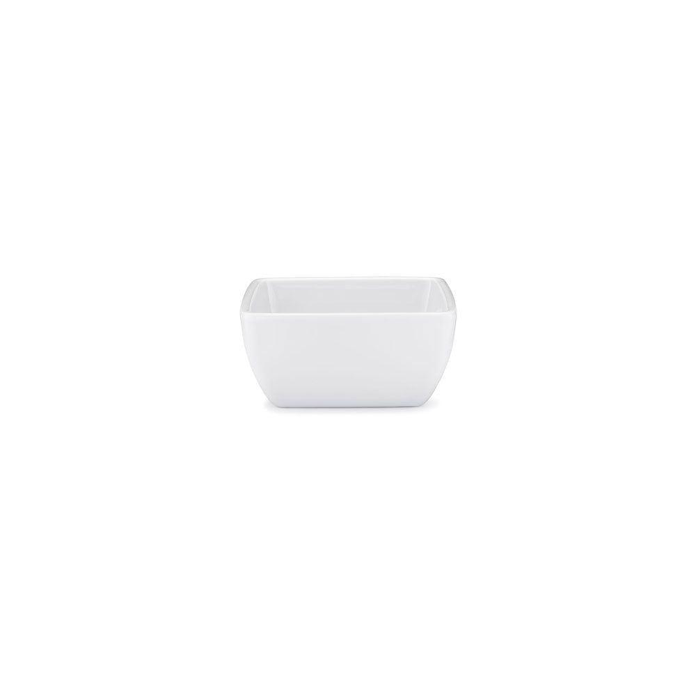 Q Home | Diamond 3.5" Melamine Square Dip Bowl, Set of 4