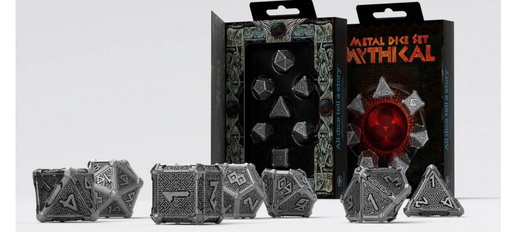 Q Workshop Mythical Metal Dice Set