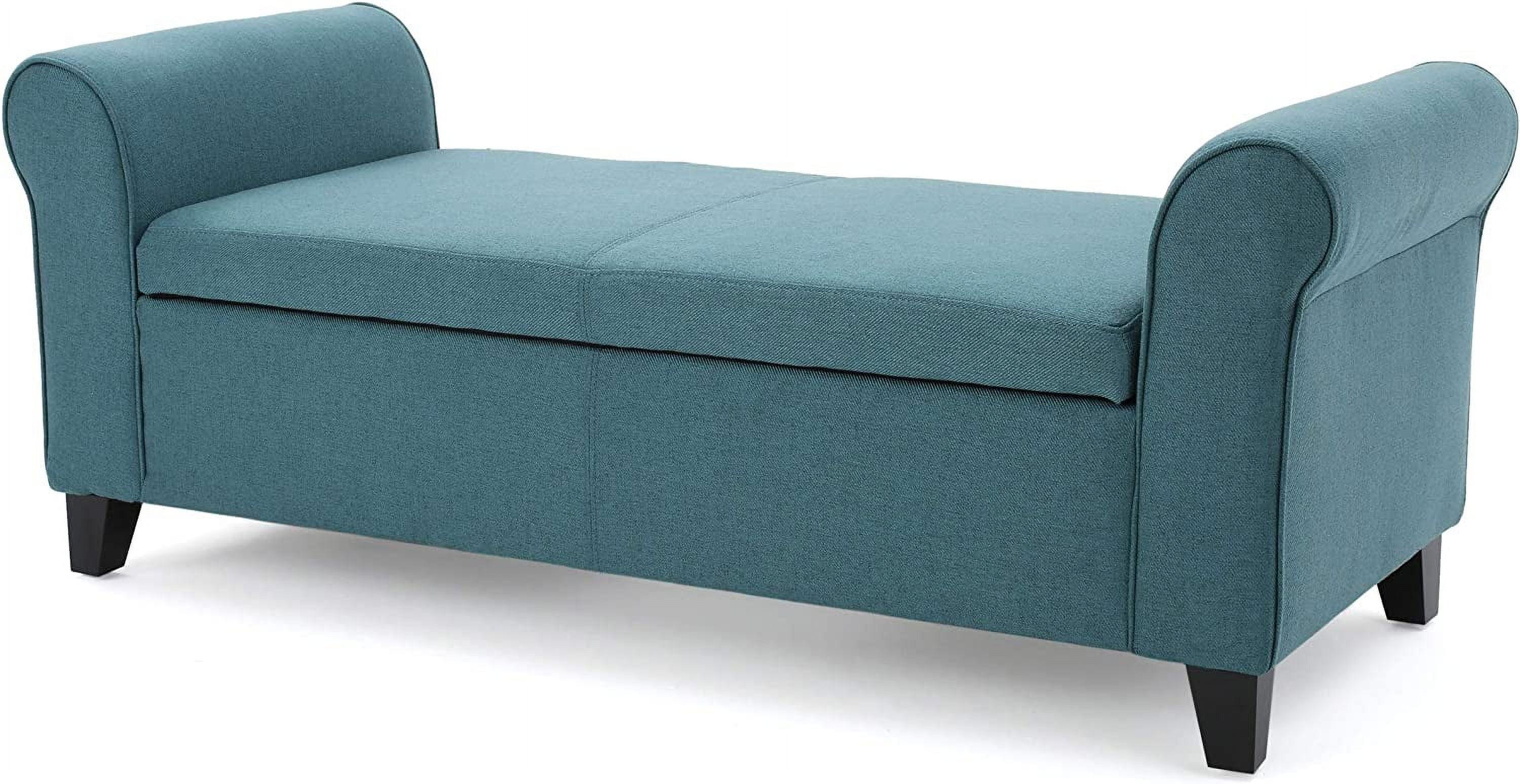 Hayes Armed Storage Ottoman Bench - Christopher Knight Home