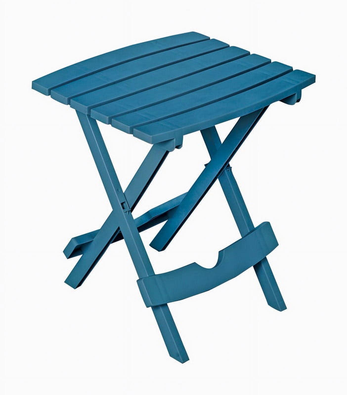 Bluestone Polypropylene Folding Outdoor Side Table