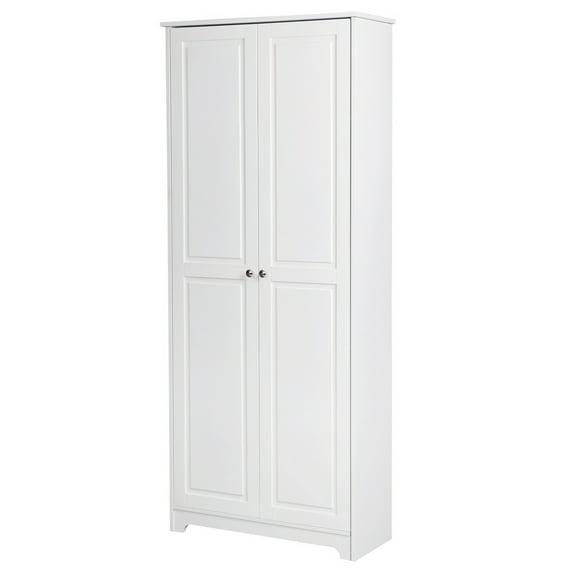 Ktaxon 2-Door Armoire with 5 shelves, Kitchen Pantry Storage Cabinet Wardrobe, 72" White