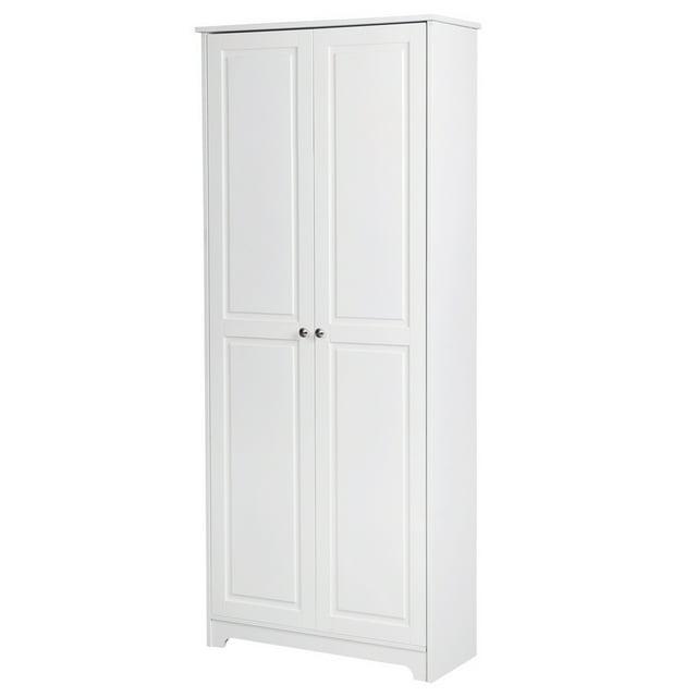 Ktaxon 2-Door Armoire with 5 shelves, Kitchen Pantry Storage Cabinet Wardrobe, 72" White