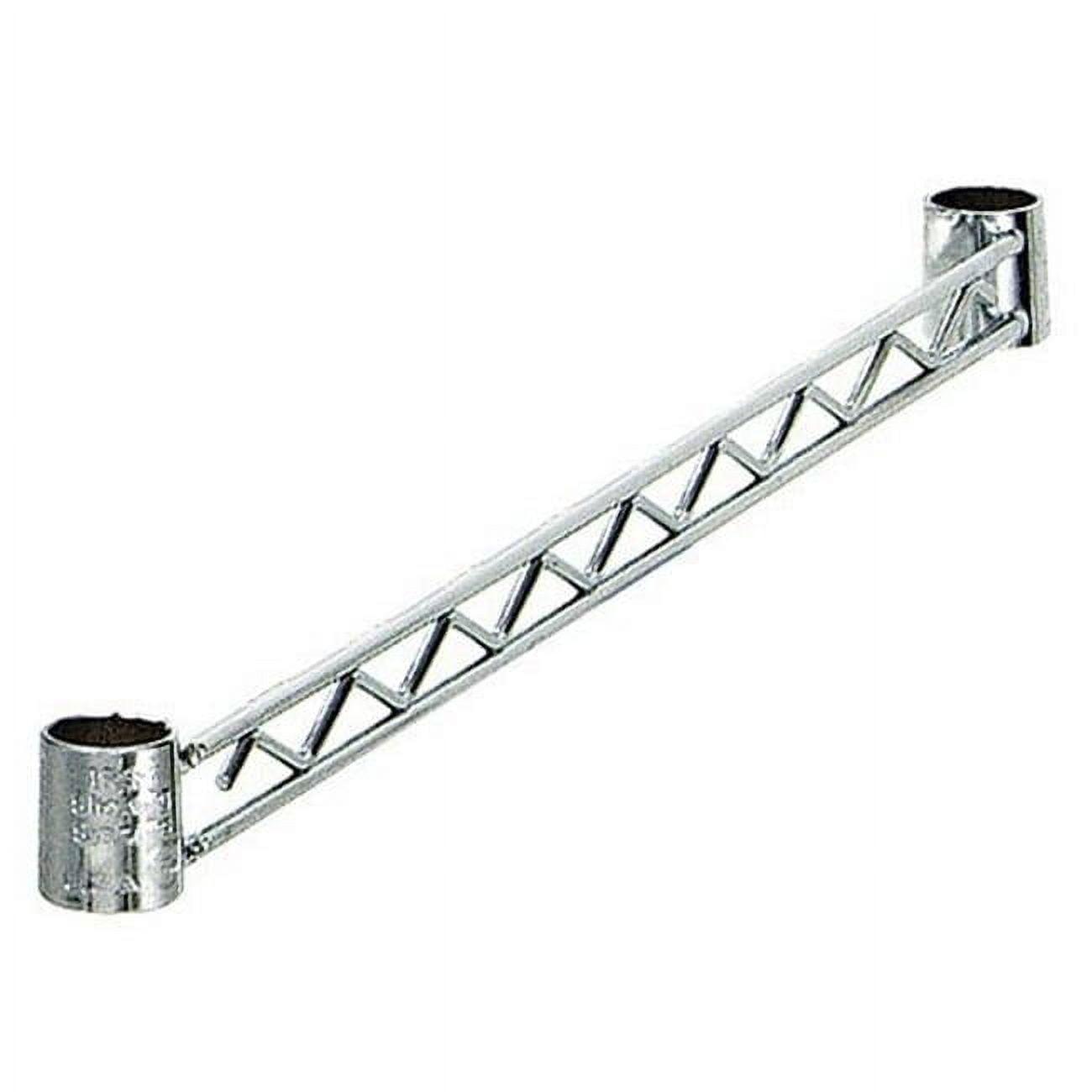 Quantum Storage Systems Hang Rail, 24"L, Chrome Plated Finish
