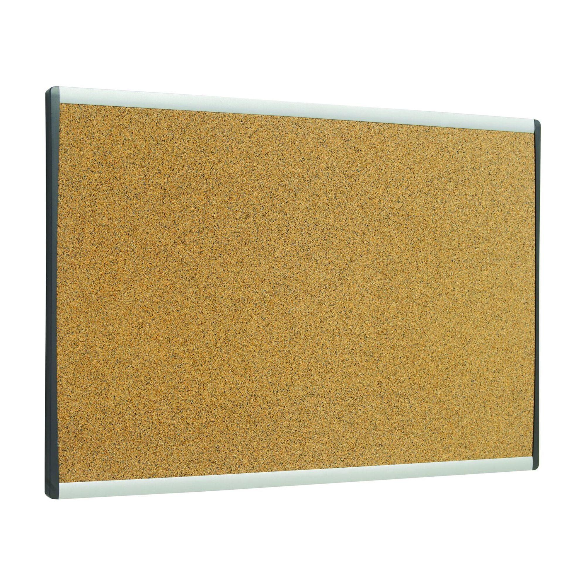 Quartet ARC Frame Cork Cubicle Board 18 x 30 Tan Aluminum Frame ARCB3018