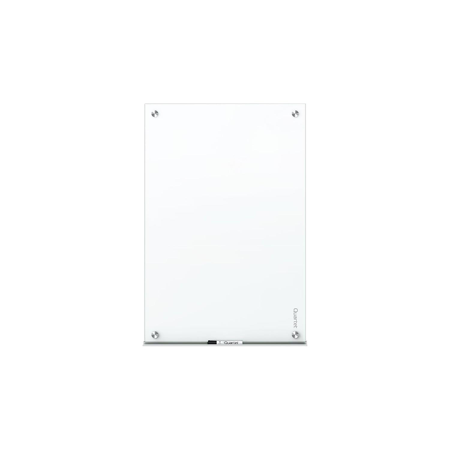 Quartet Brilliance Glass Dry-Erase Board 72 x 48 6 x 4 Large Whiteboard - Glass