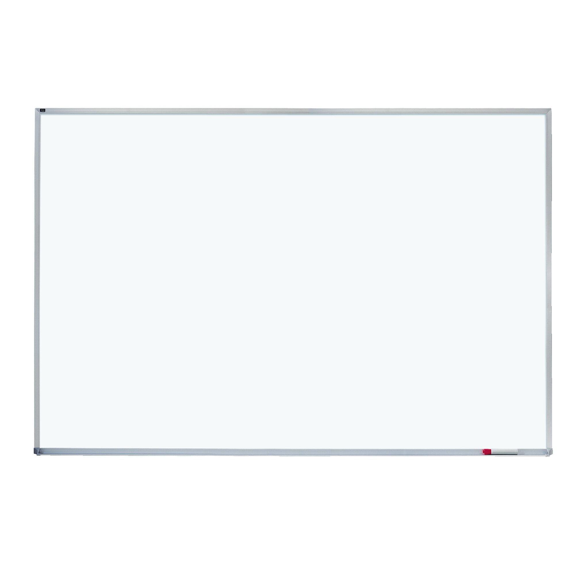 Quartet® 36" x 48" Porcelain White Board with Aluminum Frame
