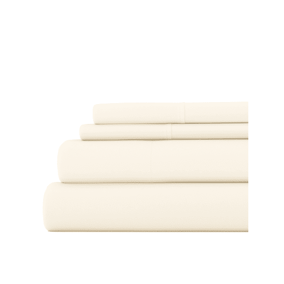Becky Cameron 1800 Series Double-Brushed Microfiber 4 Piece Sheet Set