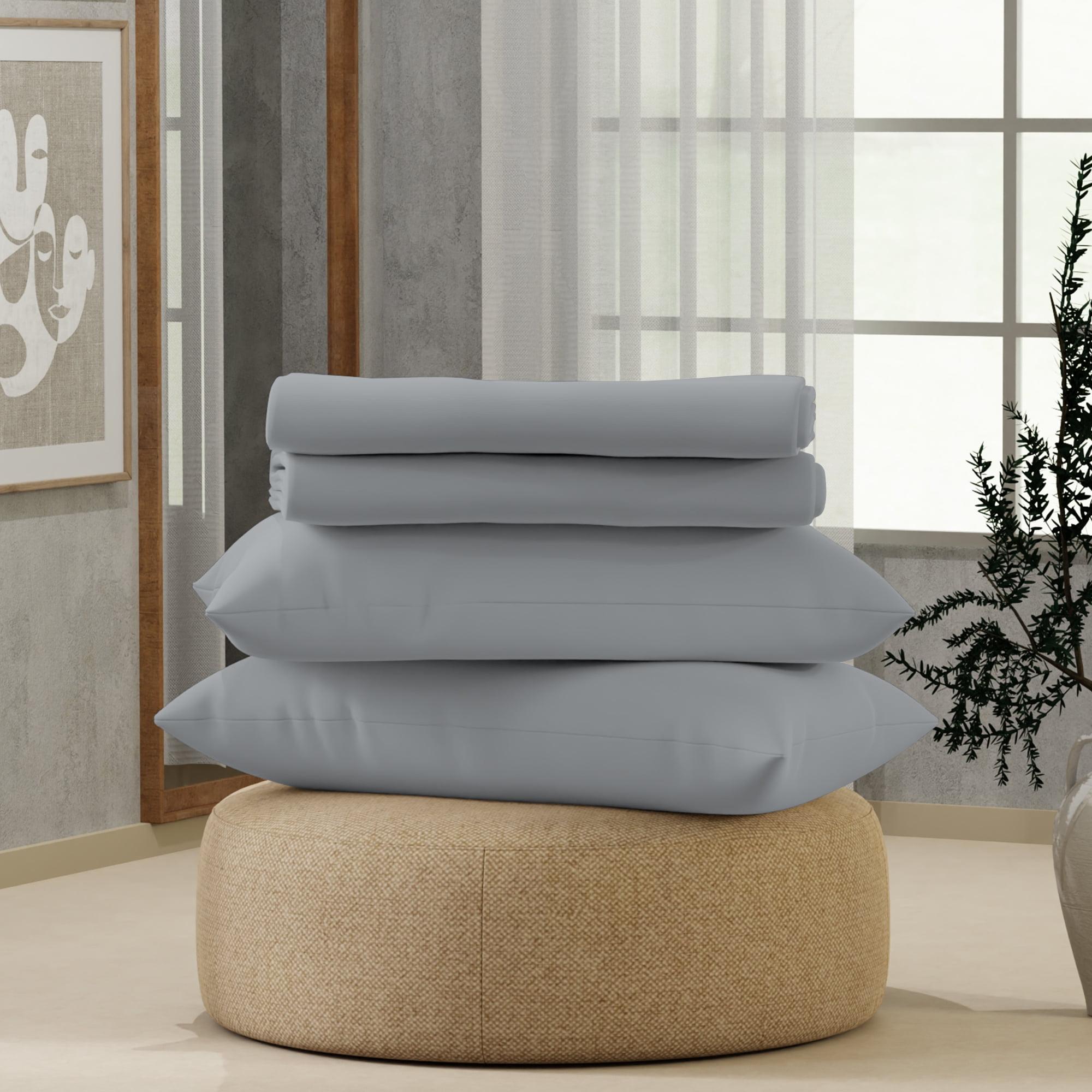 Brushed Cotton Blend Lightweight Sheet Set