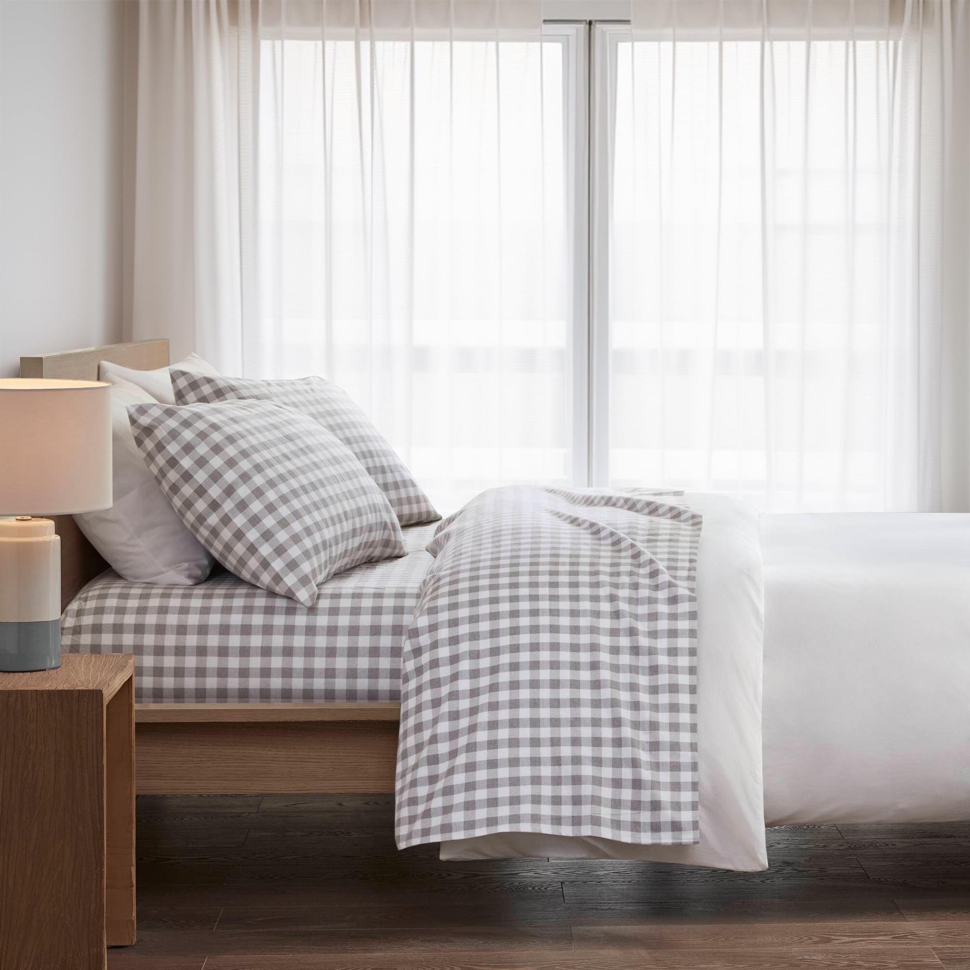 Madison Park Cozy Flannel 100% Cotton Sheet Set