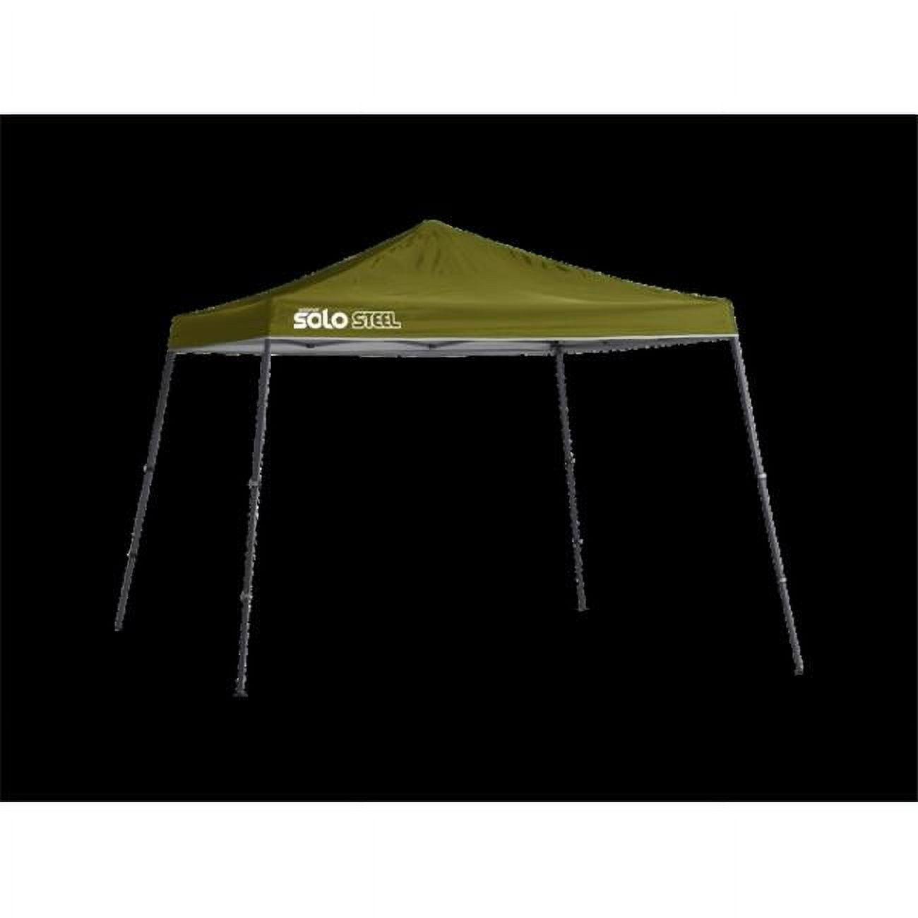 Olive and Gray 11 ft. Premium Slant Leg Canopy