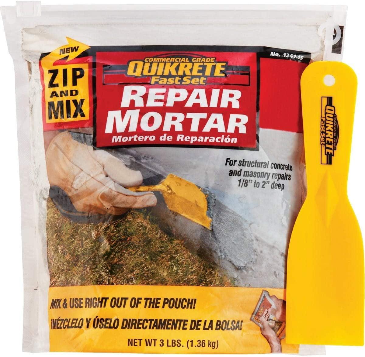 1.36kg Zip and Mix Repair Mortar for Concrete