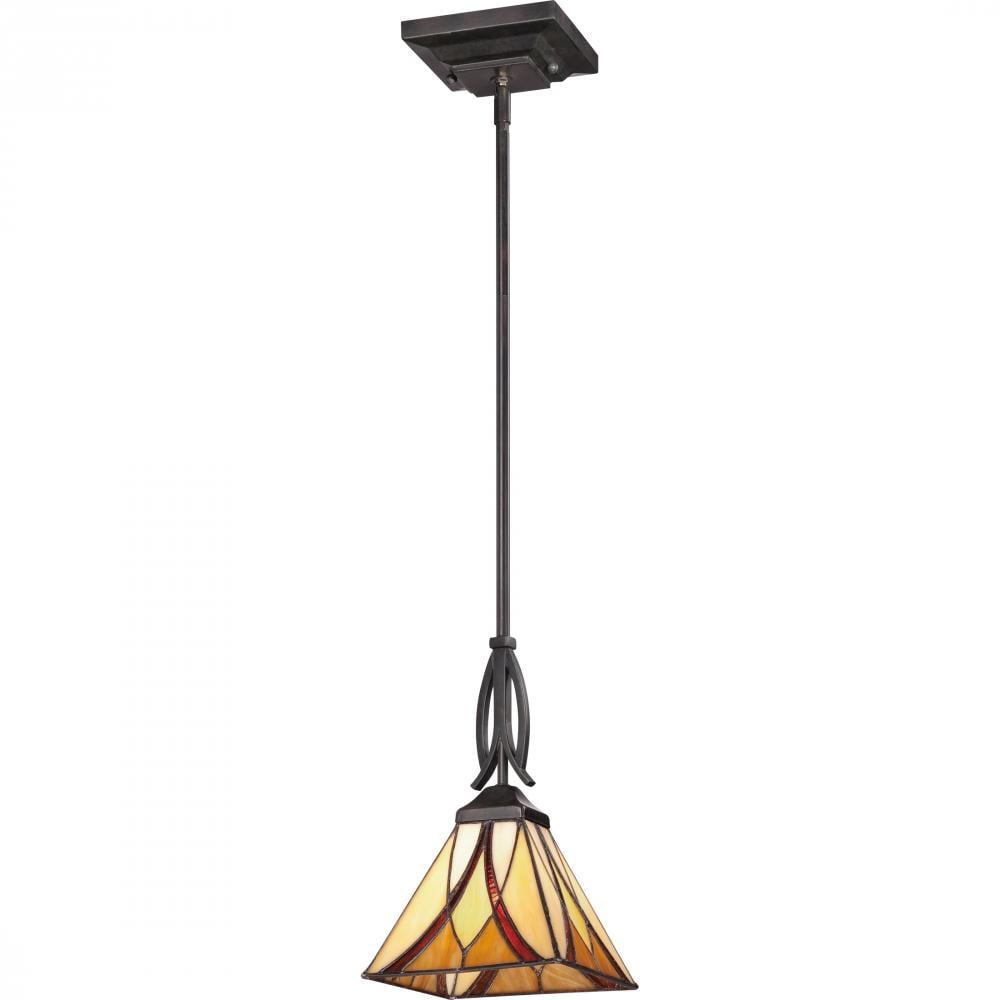 Quoizel Lighting Asheville 1 - Light Pendant in  Valiant Bronze