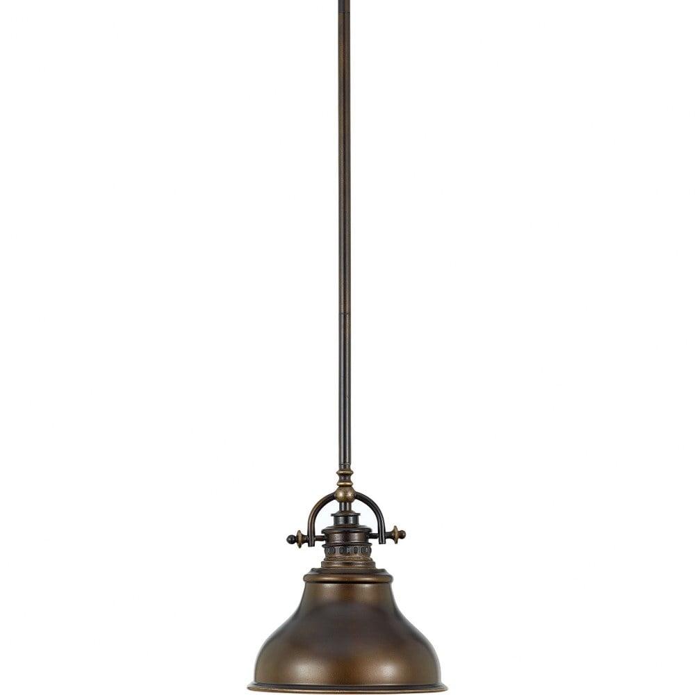 Quoizel Lighting Emery 1 - Light Pendant in  Palladian Bronze