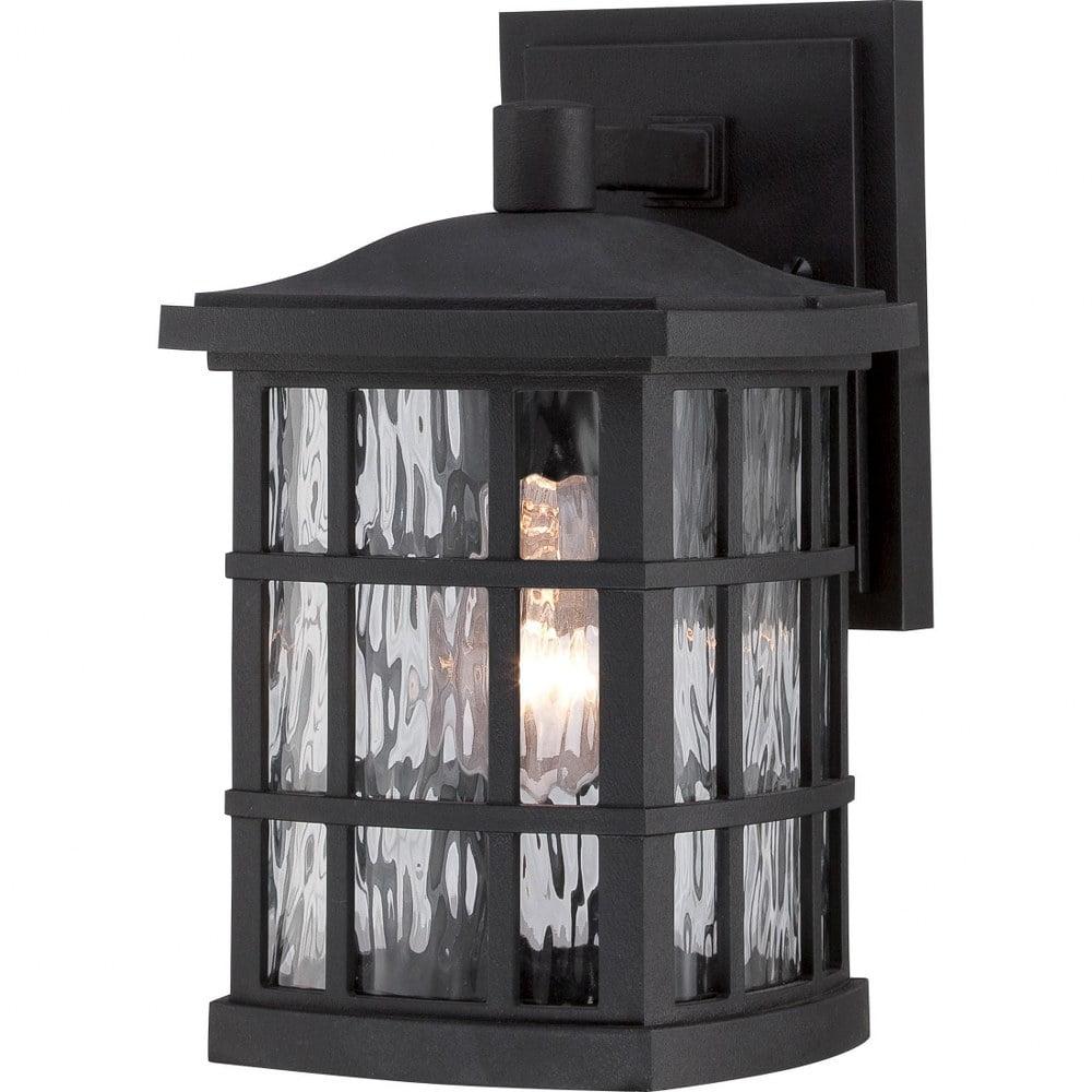 Quoizel Lighting Stonington 1 - Light Sconce in  Mystic Black