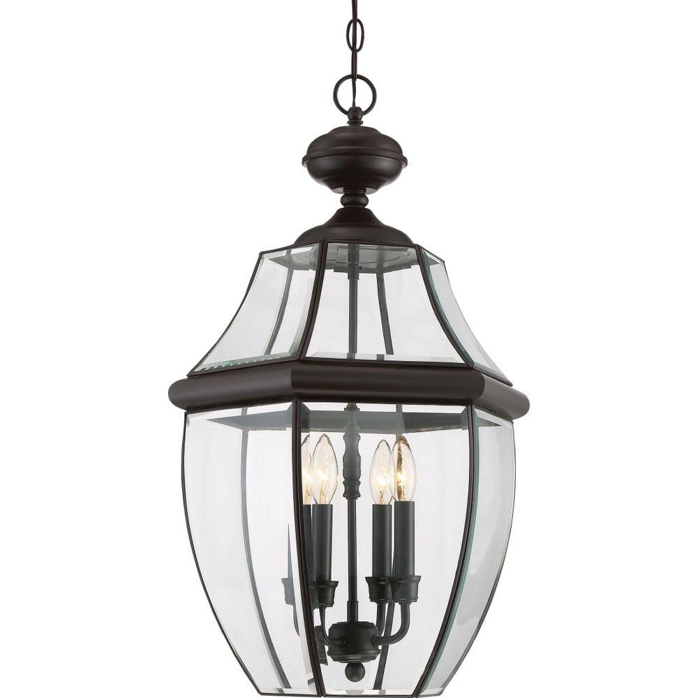 Quoizel Lighting Newbury 4 - Light Pendant in  Medici Bronze