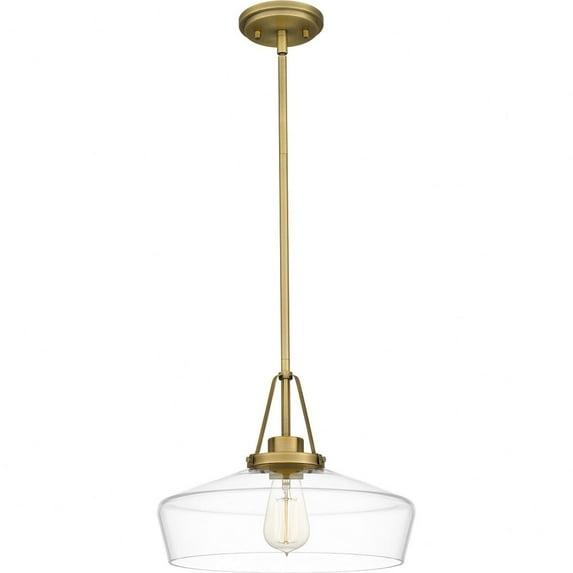 Quoizel Lighting Haven 1 - Light Pendant in  Aged Brass