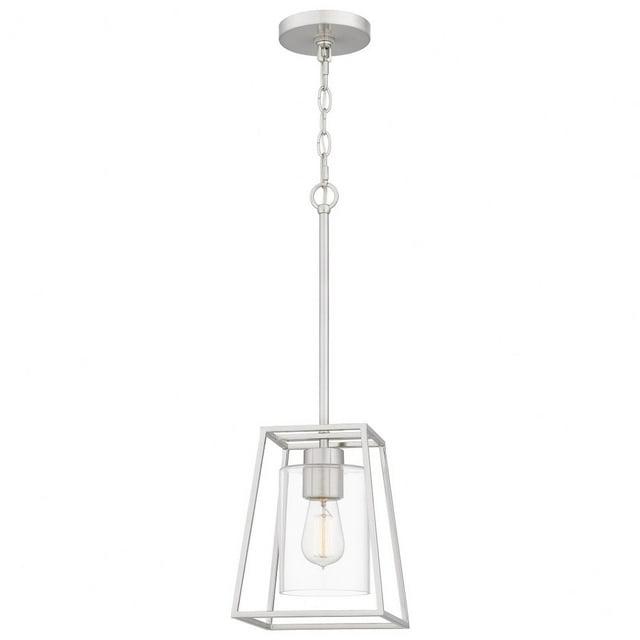 Quoizel Lighting Prescott 1 - Light Pendant in  Brushed Nickel