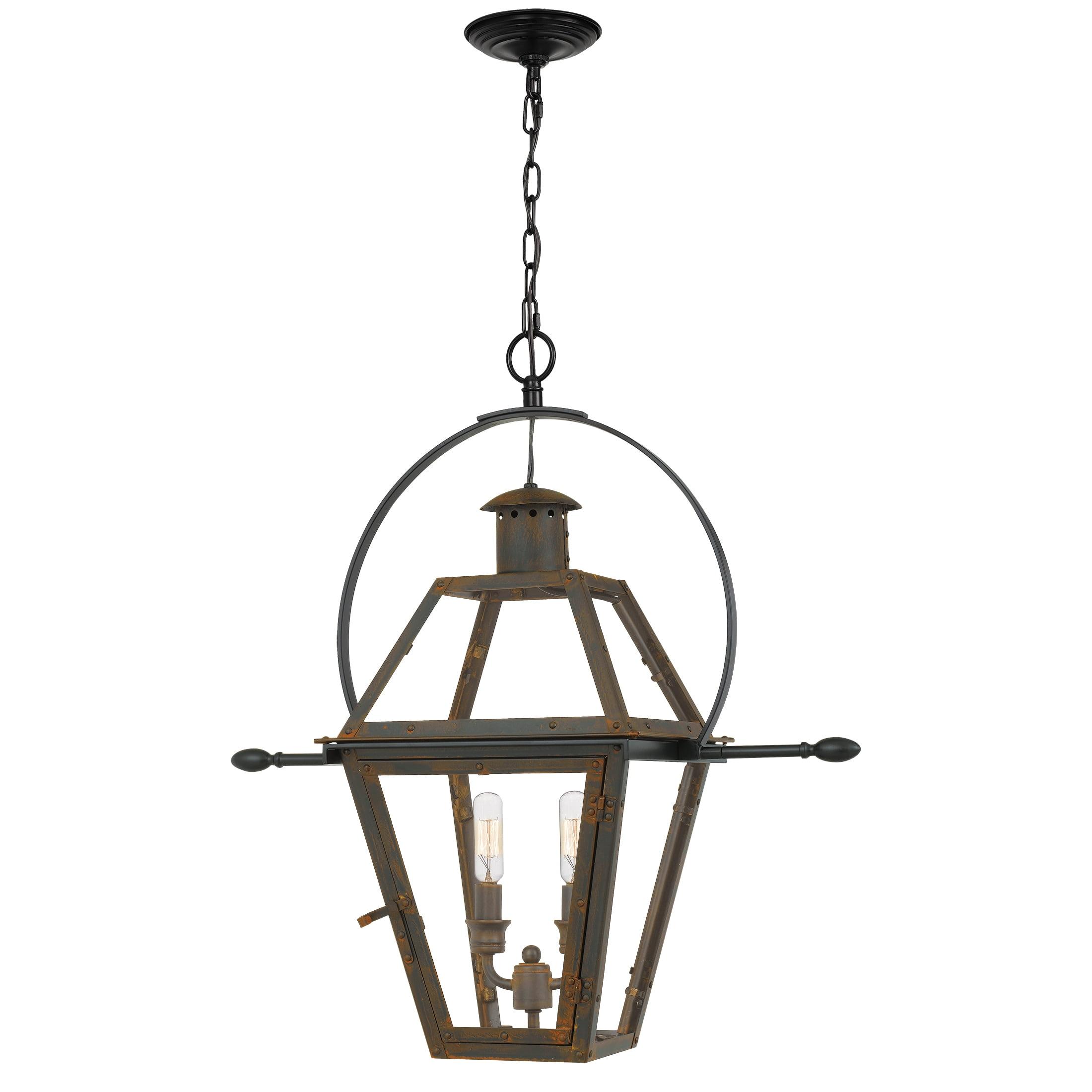 Quoizel Lighting Rue De Royal 2 - Light Pendant in  Industrial Bronze