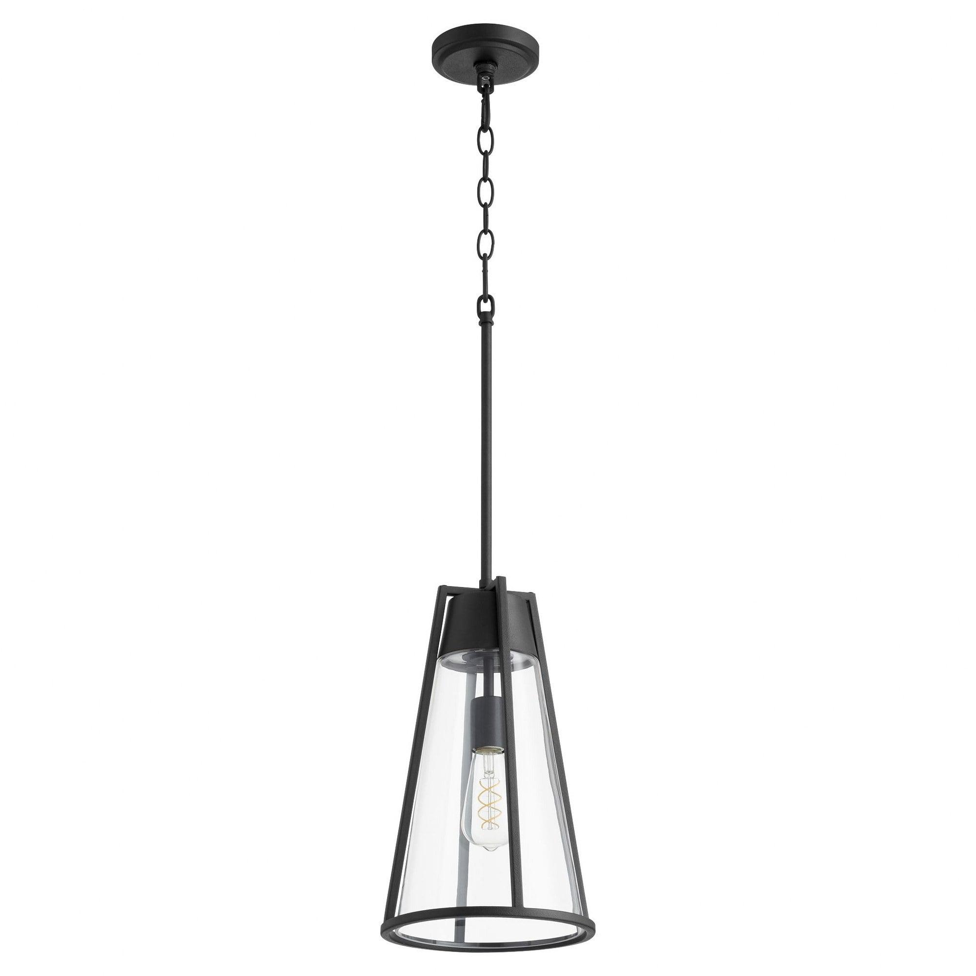 Quorum Lighting Pylon 1 - Light Pendant in  Noir
