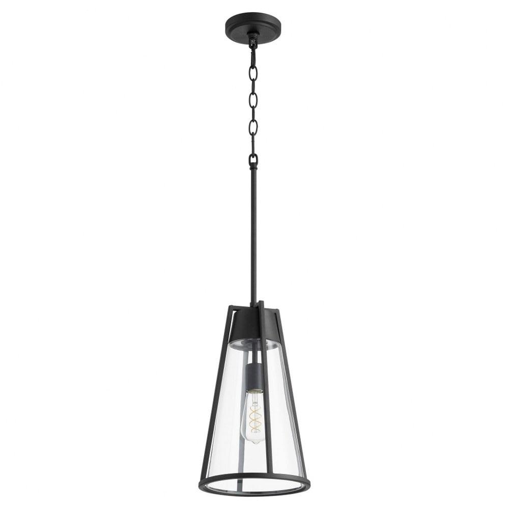 Quorum Lighting Pylon 1 - Light Pendant in  Noir