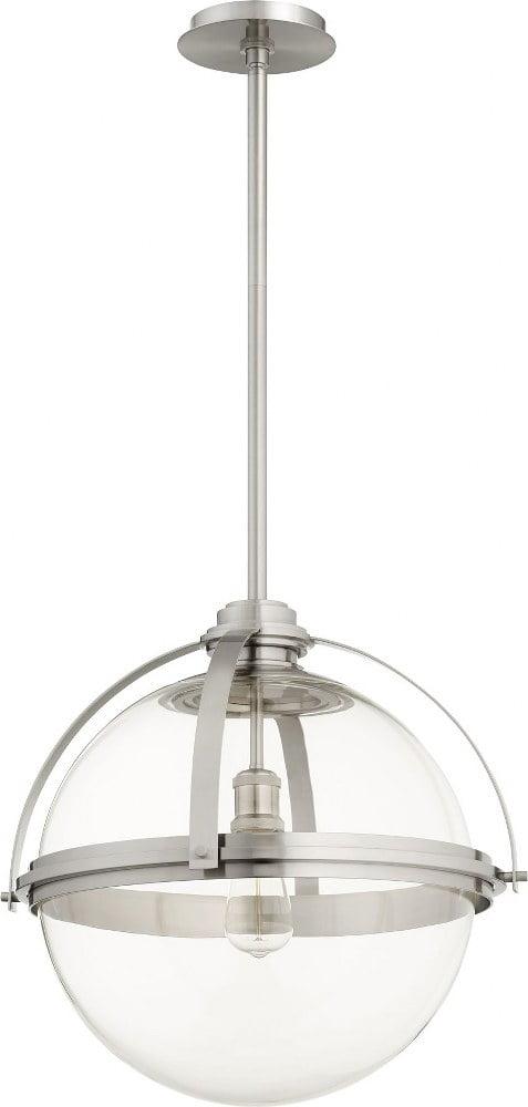 Quorum Lighting Meridian 1 - Light Pendant in  Satin Nickel
