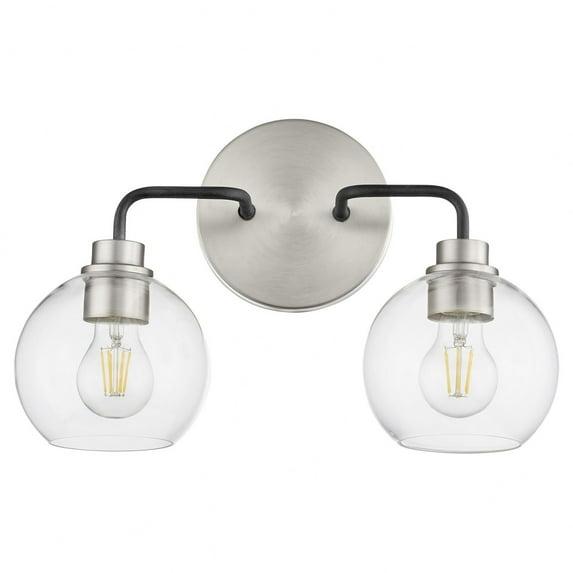 Quorum Lighting - Clarion - 2 Light Bath Vanity-10.5 Inches Tall and 16.25