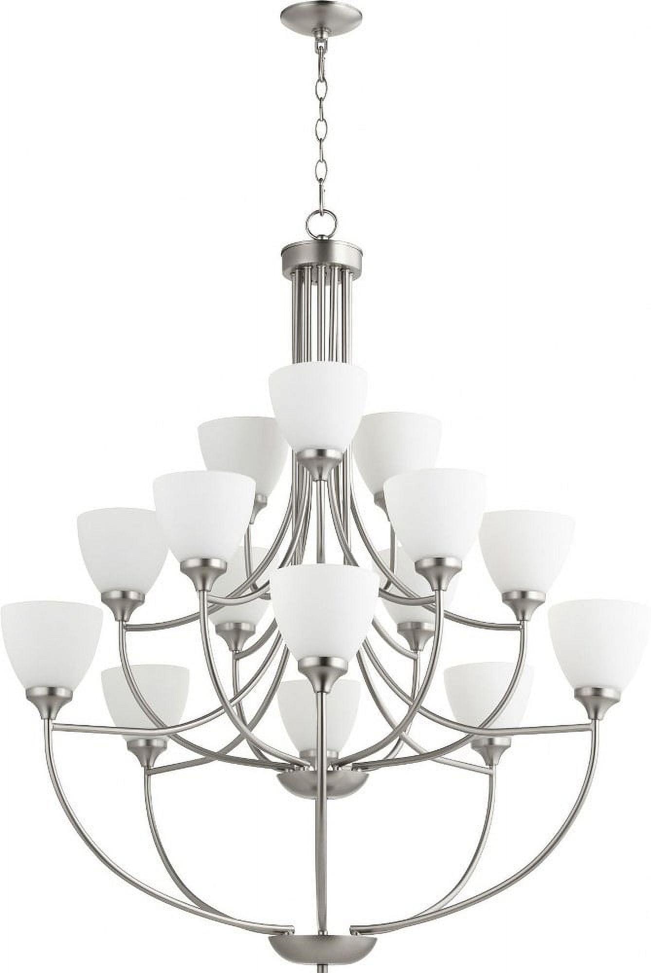 Quorum Lighting - Enclave - Fifteen Light 2-Tier Chandelier in Quorum Home