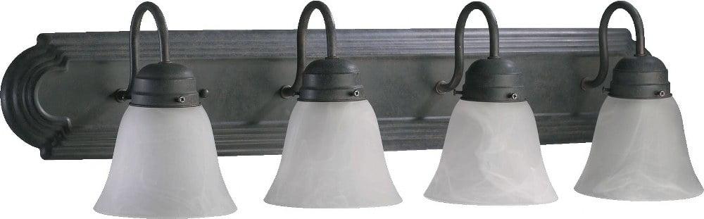 Quorum Lighting - Four Light Vanity - 4 Light Bath Vanity in Quorum Home