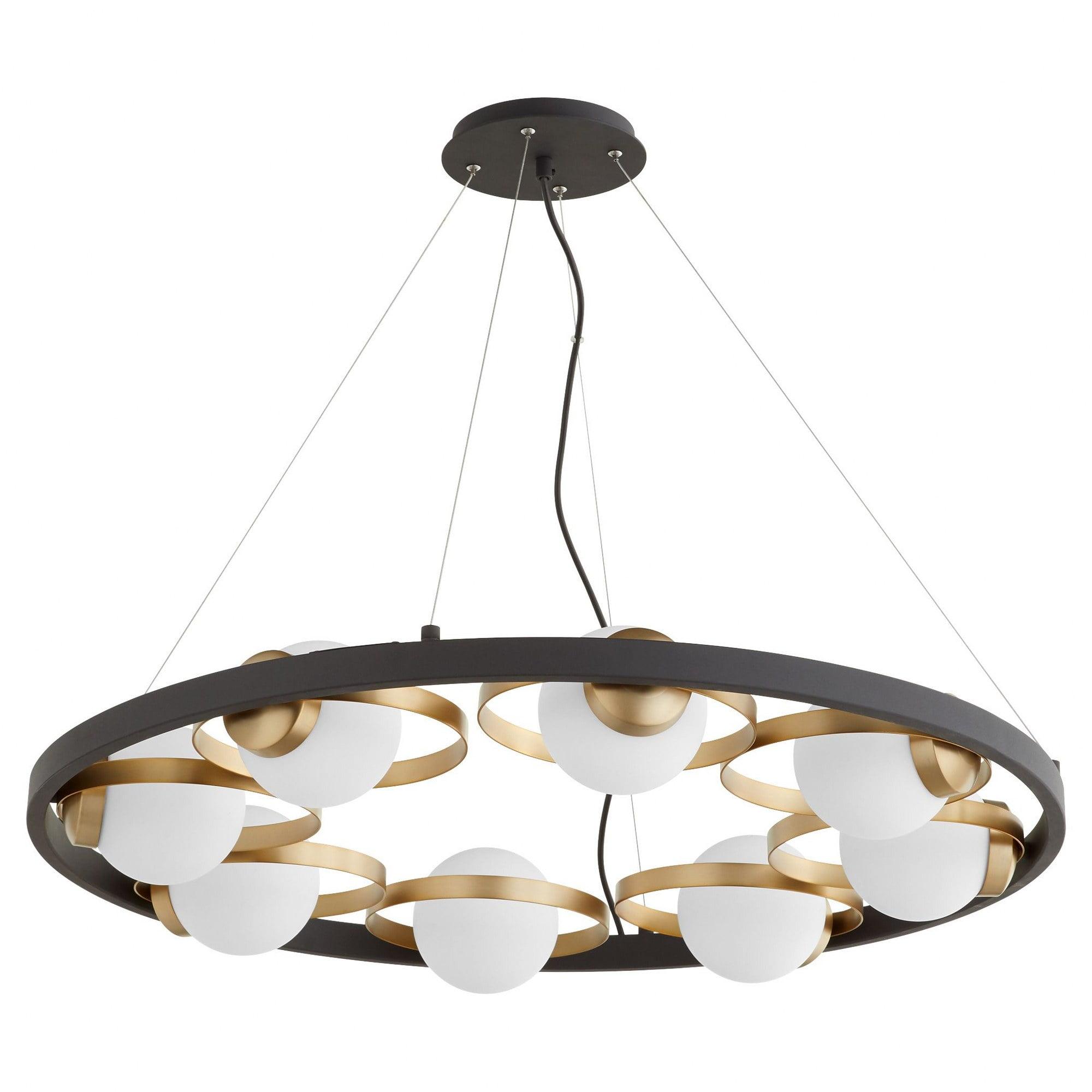 Quorum Lighting - Nimbus - 8 Light Chandelier In Modern and Contemporary