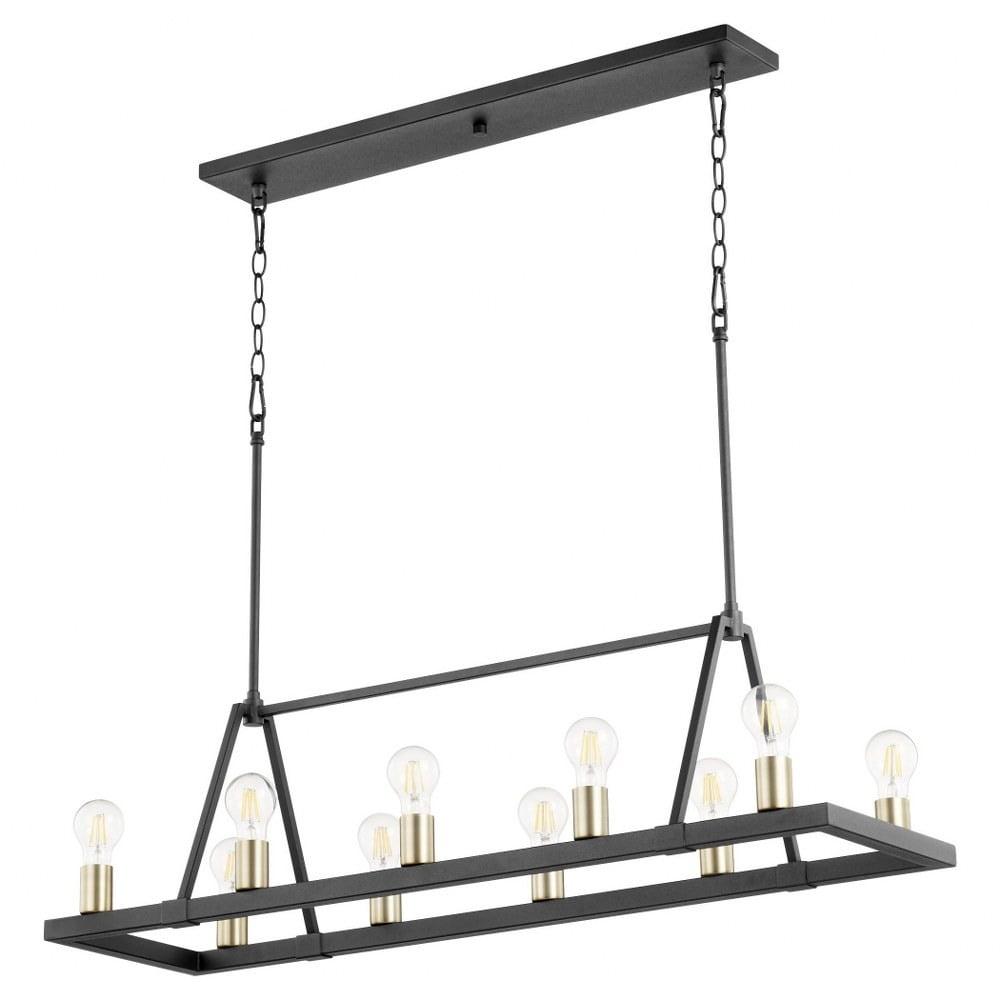 Quorum Lighting - Ten Light Chandelier - Chandelier - Paxton - 10 Light Linear