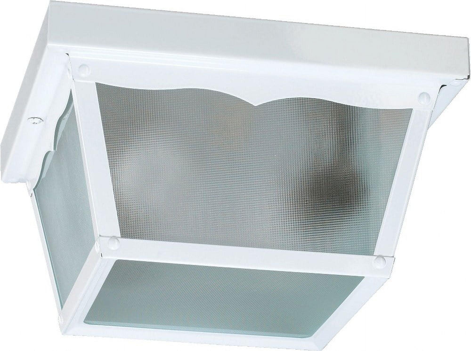 Quorum Lighting - Two Light Ceiling Mount - 2 Light Outdoor Cage Flush Mount in