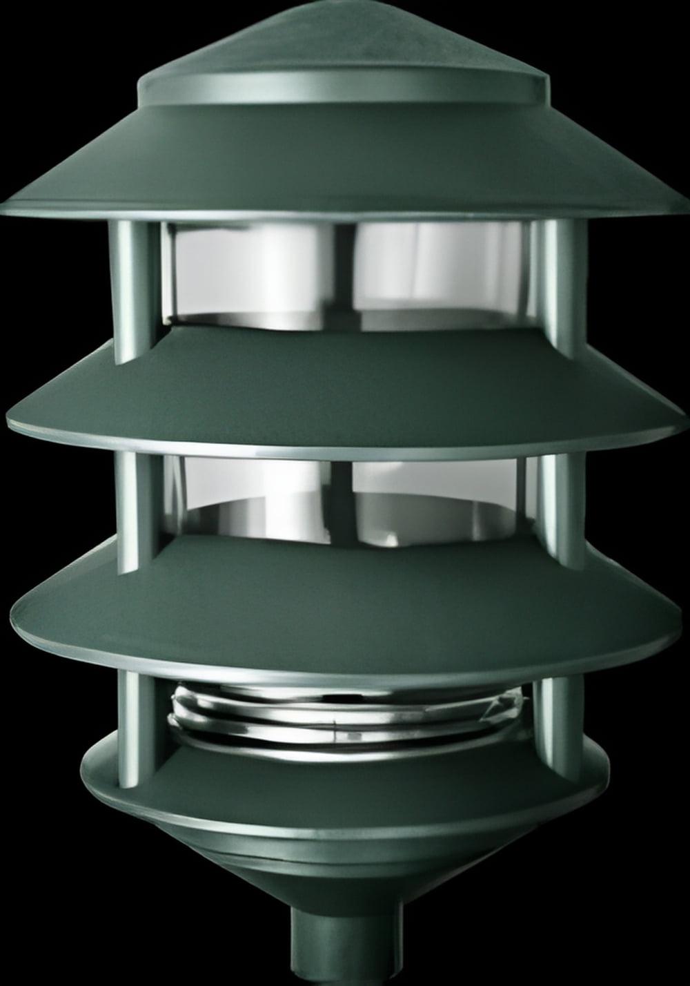 Verde Green 4-Tier Aluminum Pathway Lawn Light