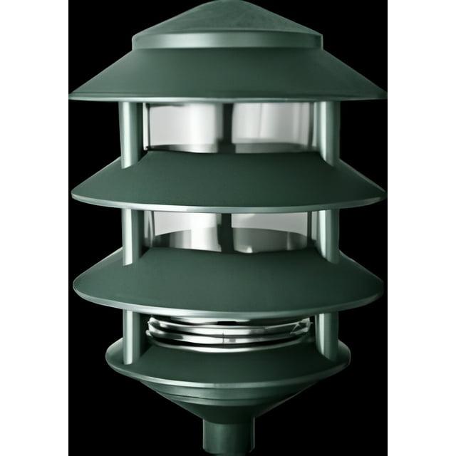RAB Lighting Verde Green 4 Tier Lawn Light