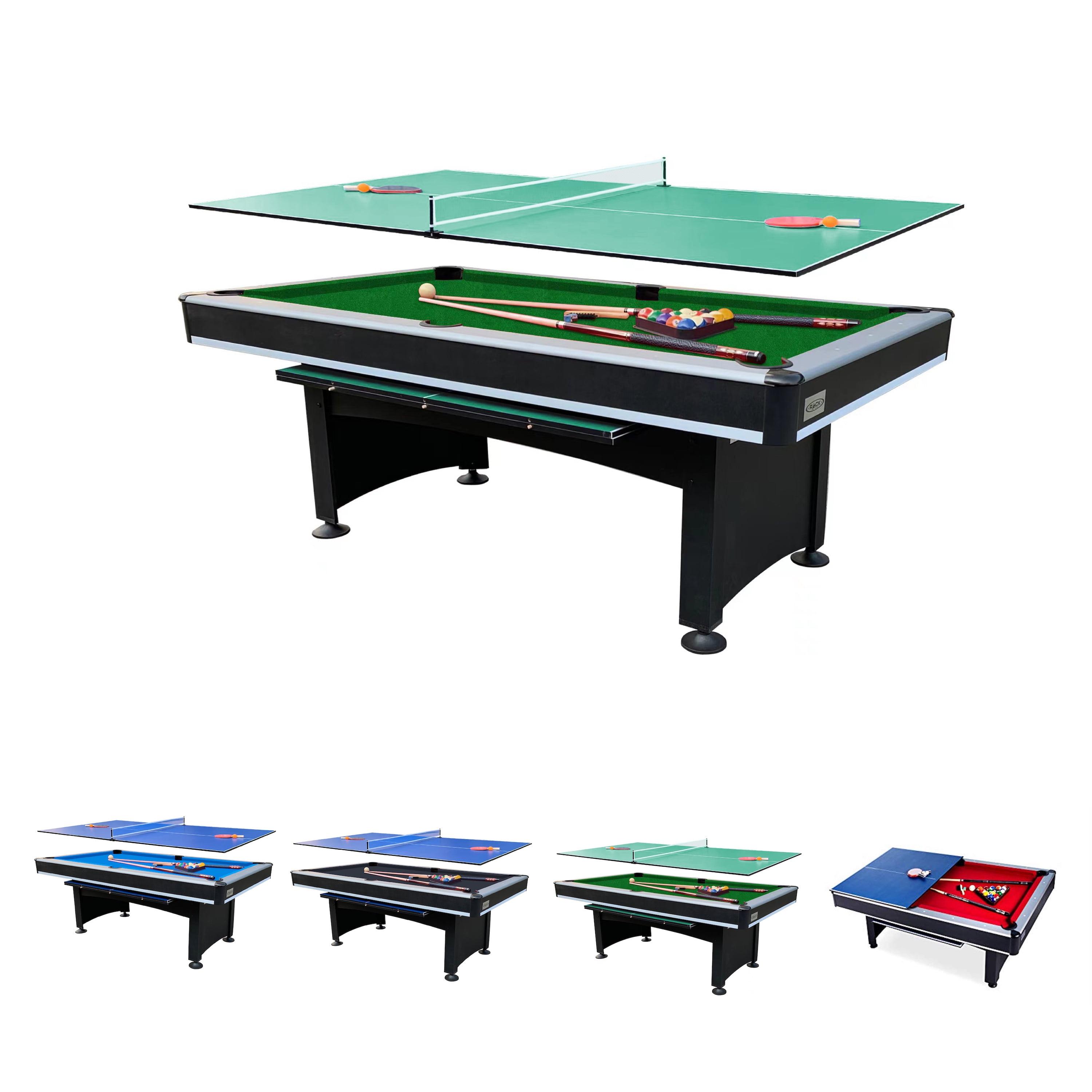 Rack Scorpius 7-Foot Multi Game Billiard/Pool With Table Tennis