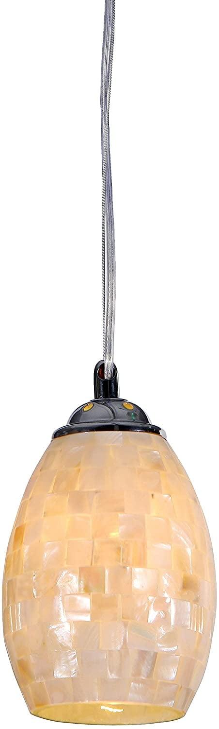 Chloe Lighting Ravenna Mosaic 1 Light Ceiling Mini Pendant 5" Shade