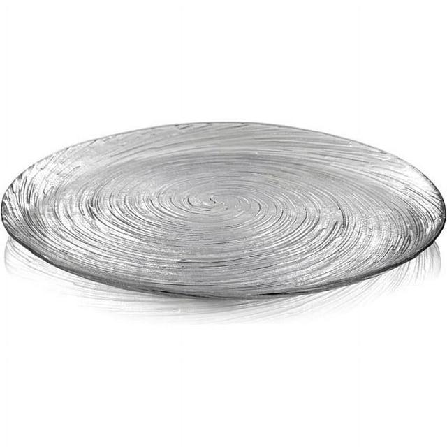 Wrought Studio™ Lyalya Glass Salad Plate Set of 12 (Set of 12)