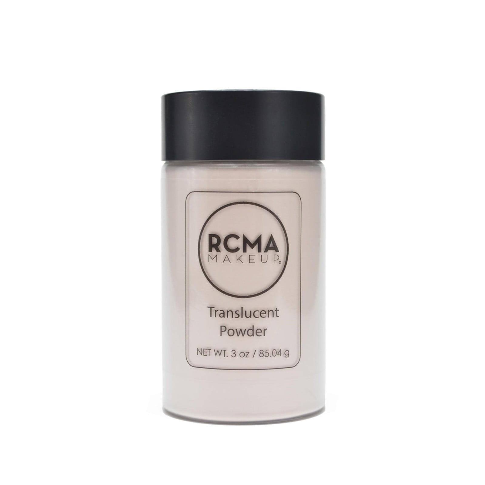 RCMA Makeup Translucent Loose Powder – Lightweight Setting Powder for Flawless Finish, Shine Control, Natural Matte Look, No Flashback, Oil Control, No Caking or Creasing, Vegan and Cruelty-Free, 3oz