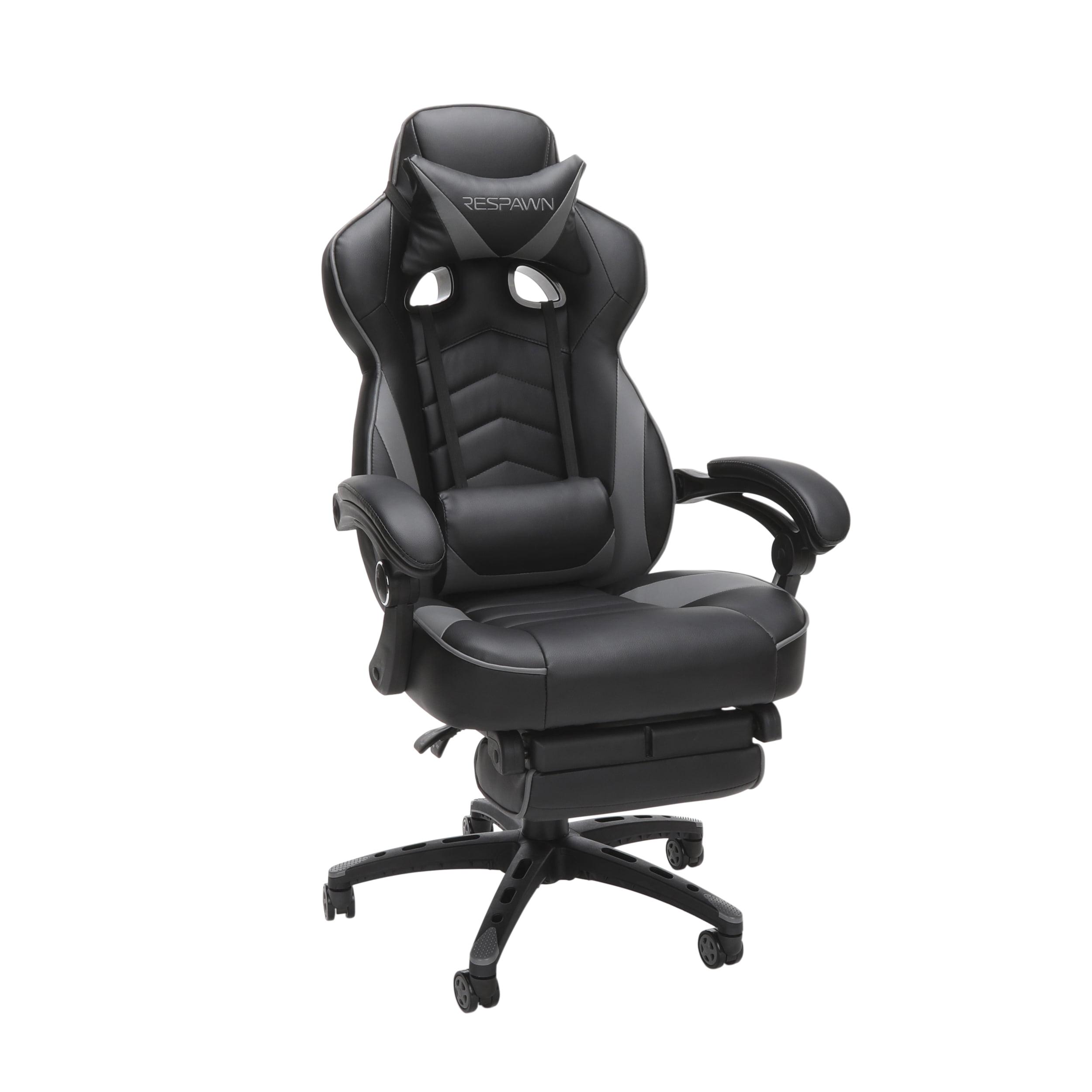 Respawn RESPAWN 110 Pro Gaming Chair - Gaming Chair with Footrest, Reclining Gaming Chair, Video Gaming Computer Desk Chair, Adjustable Desk Chair, Gaming Chairs For Adults With Headrest Pillow